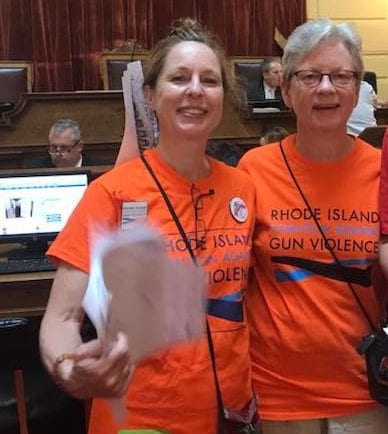 RICAGV Supporters at Lobby Day - RI State House June 19 2018