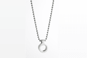 DANGERR Winner: Gun Barrel Necklace by LeeAnn Herreid