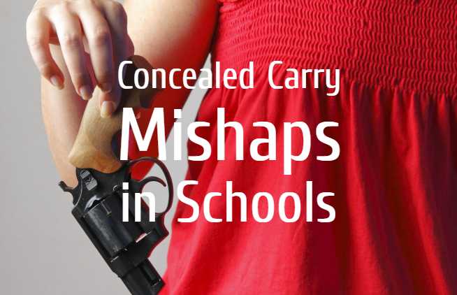Employee with Concealed Carry Permit Forgets Loaded Gun at High School