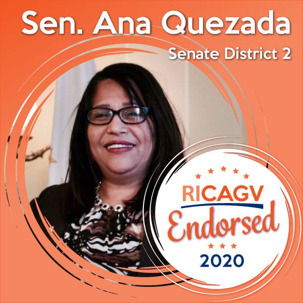 RICAGV endorses Sen. Ana Quezada