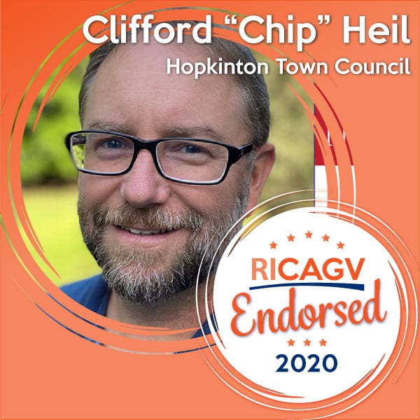 RICAGV endorses Chip Heil for Hopkinton Town Council