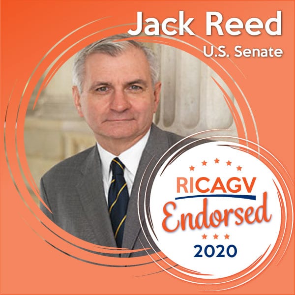 RICAGV endorses Senator Jack Reed