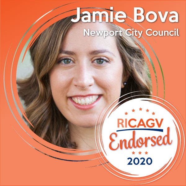 RICAGV endorses Jamie Bova for Newport City Council