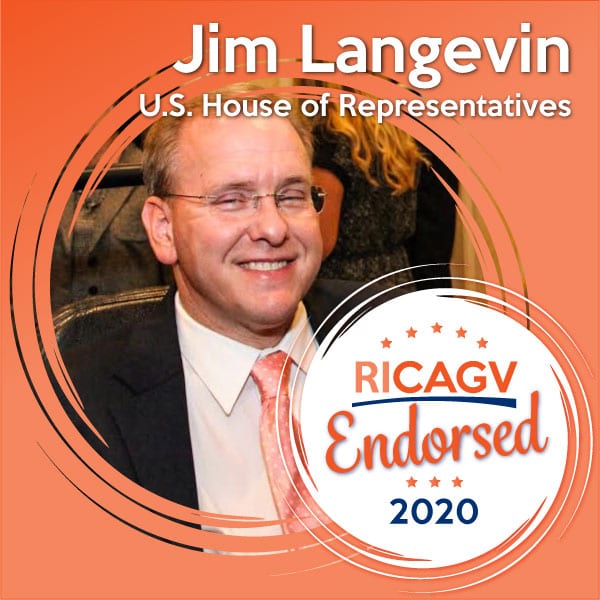RICAGV endorses Congressman Jim Langevin