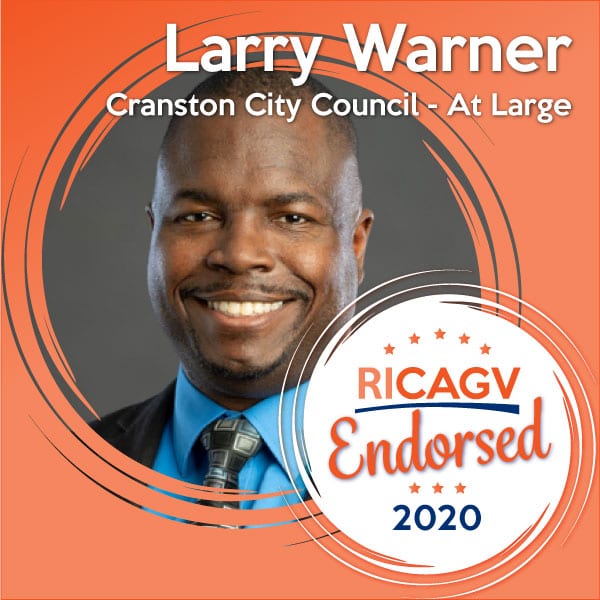 RICAGV endorses Larry Warner for Cranston City Council