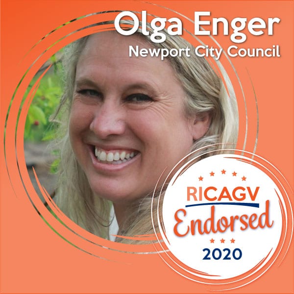 RICAGV endorses Olga Enger for Newport City Council