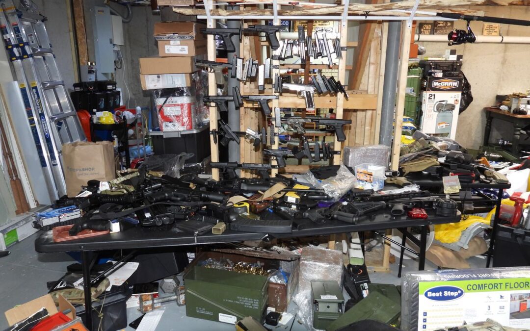 211 Firearms Found at Home in Burrillville