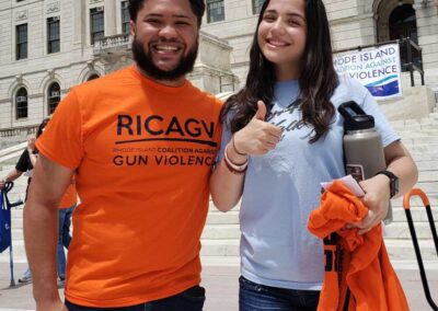 Jaliyah Joseph + Harrison-Tuttle - RI March for Our Lives Rally - June 11 2022 RI State House